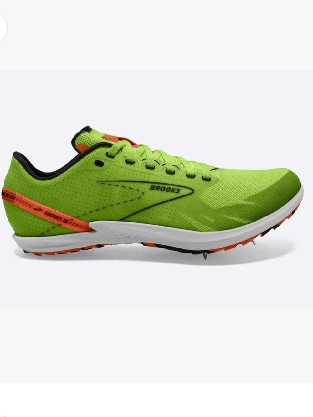 Brooks Unisex Brooks Draft XC Green Gecko/Red Orange/White